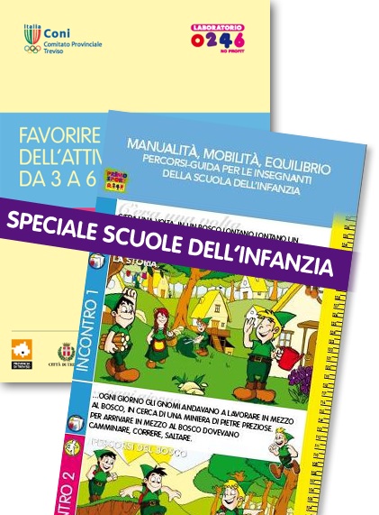 cover favorire la  pratica motoria